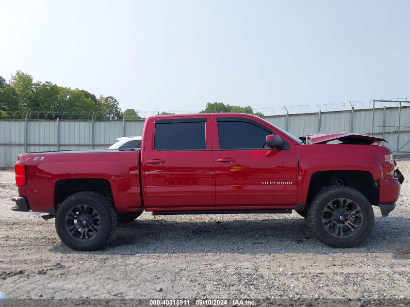 2018 Chevrolet Silverado 1500 2Lt VIN: 3GCUKRECXJG580972 Lot: 40315911