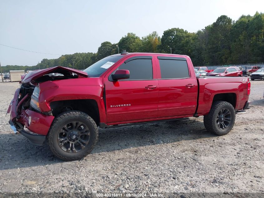 2018 Chevrolet Silverado 1500 2Lt VIN: 3GCUKRECXJG580972 Lot: 40315911