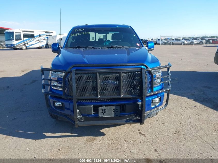 2017 Ford F-150 Lariat VIN: 1FTFW1EG1HKD71480 Lot: 40315924