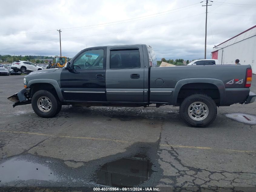 2001 Chevrolet Silverado 2500Hd Ls VIN: 1GCHK23U01F138949 Lot: 40315964