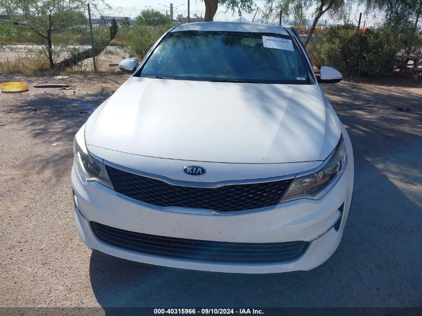 2016 Kia Optima Lx VIN: 5XXGT4L3XGG050139 Lot: 40315966