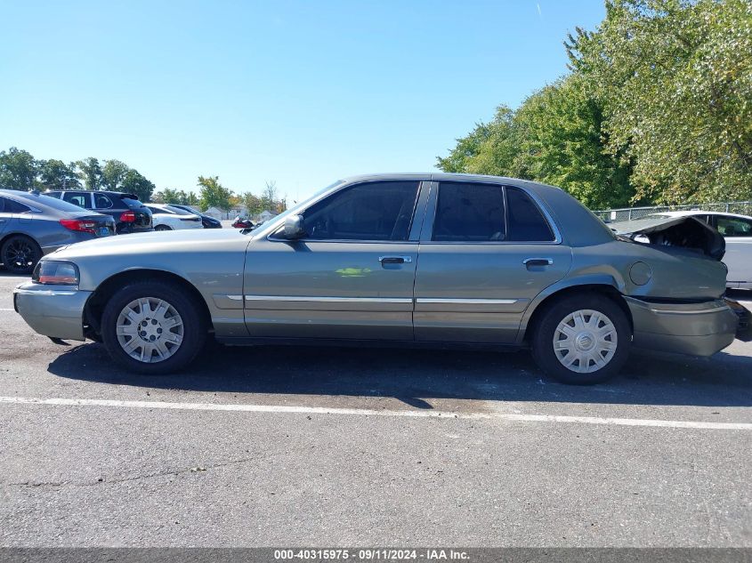 2004 Mercury Grand Marquis Gs VIN: 2MEFM74W64X660961 Lot: 40315975