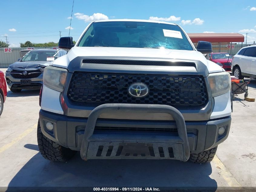 2018 Toyota Tundra Double Cab Sr/Double Cab Sr5 VIN: 5TFRM5F17JX129144 Lot: 40315994