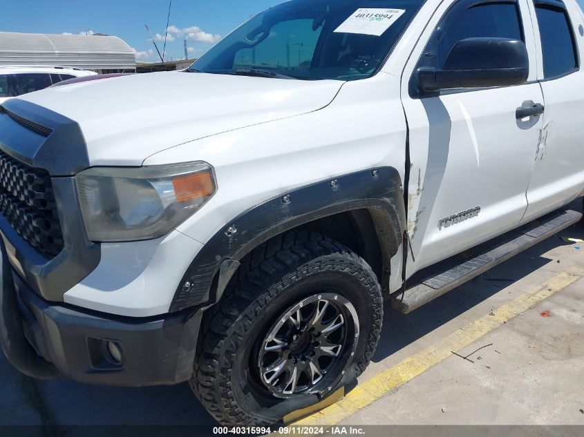 2018 Toyota Tundra Double Cab Sr/Double Cab Sr5 VIN: 5TFRM5F17JX129144 Lot: 40315994