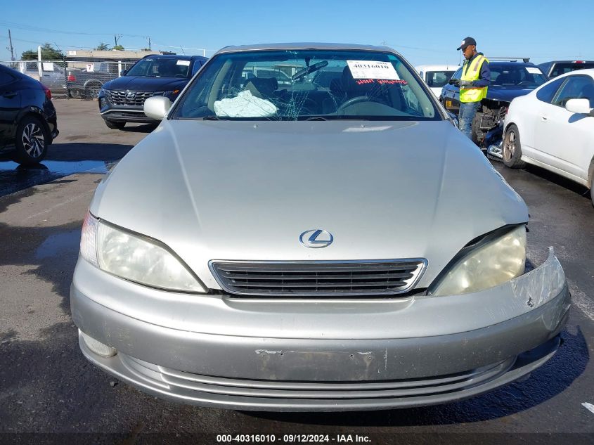 1999 Lexus Es 300 300 VIN: JT8BF28G1X0186404 Lot: 40316010