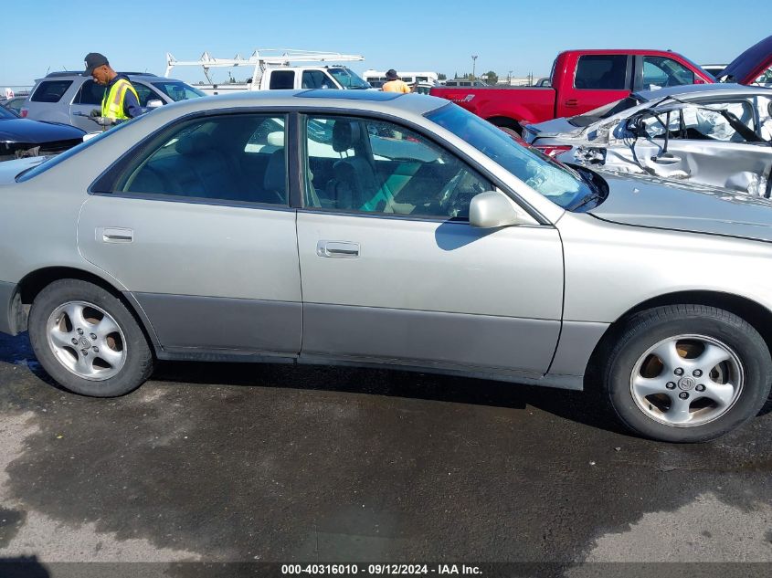 1999 Lexus Es 300 300 VIN: JT8BF28G1X0186404 Lot: 40316010