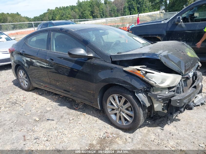 2014 HYUNDAI ELANTRA SE - KMHDH4AE9EU099120