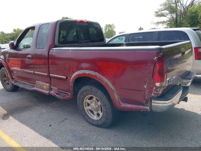 1998 Ford F-150 Lariat/Standard/Xl/Xlt VIN: 1FTZX18W5WKA34031 Lot: 40316035