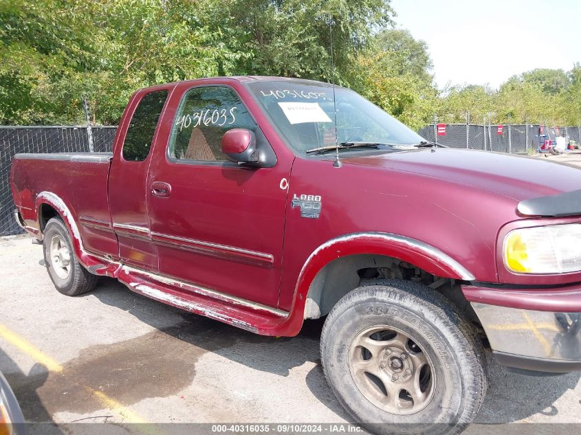 1998 Ford F-150 Lariat/Standard/Xl/Xlt VIN: 1FTZX18W5WKA34031 Lot: 40316035