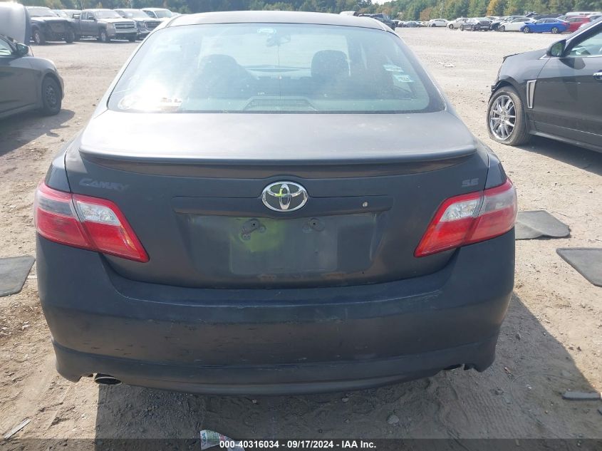 2007 Toyota Camry Se V6 VIN: 4T1BK46K37U521098 Lot: 40316034