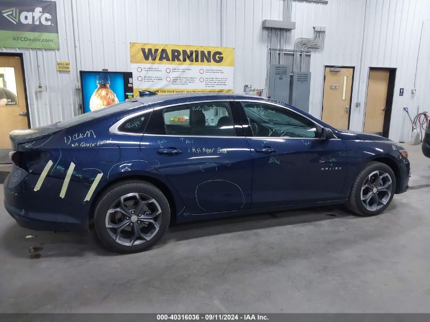 2022 Chevrolet Malibu Lt VIN: 1G1ZD5ST5NF176037 Lot: 40316036