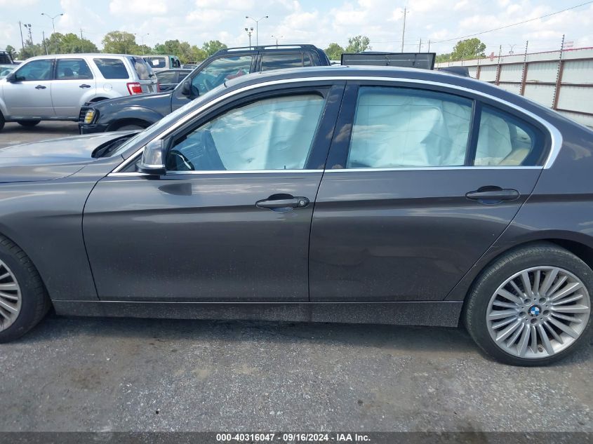 2012 BMW 328 I VIN: WBA3A5C56CF343859 Lot: 40316047