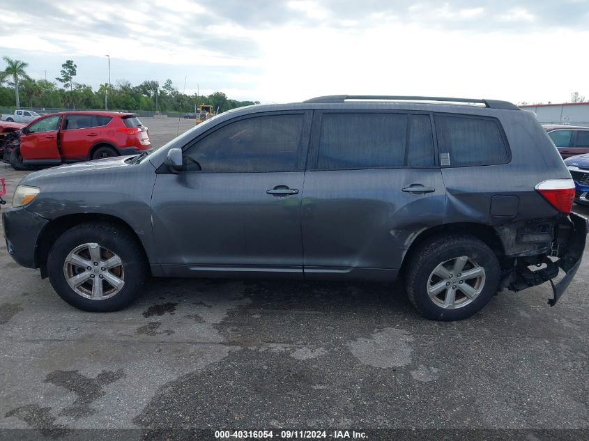 2010 Toyota Highlander VIN: 5TDZK3EH1AS008835 Lot: 40316054