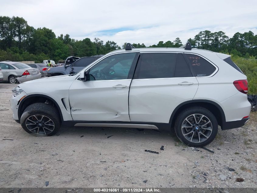 2018 BMW X5 Sdrive35I VIN: 5UXKR2C58J0Z15518 Lot: 40316061