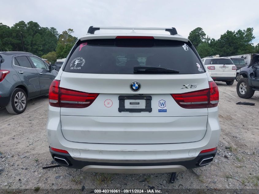 2018 BMW X5 Sdrive35I VIN: 5UXKR2C58J0Z15518 Lot: 40316061