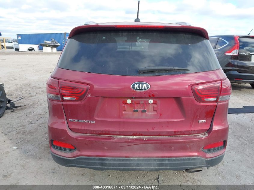 2020 Kia Sorento L/Lx VIN: 5XYPG4A33LG681781 Lot: 40316071