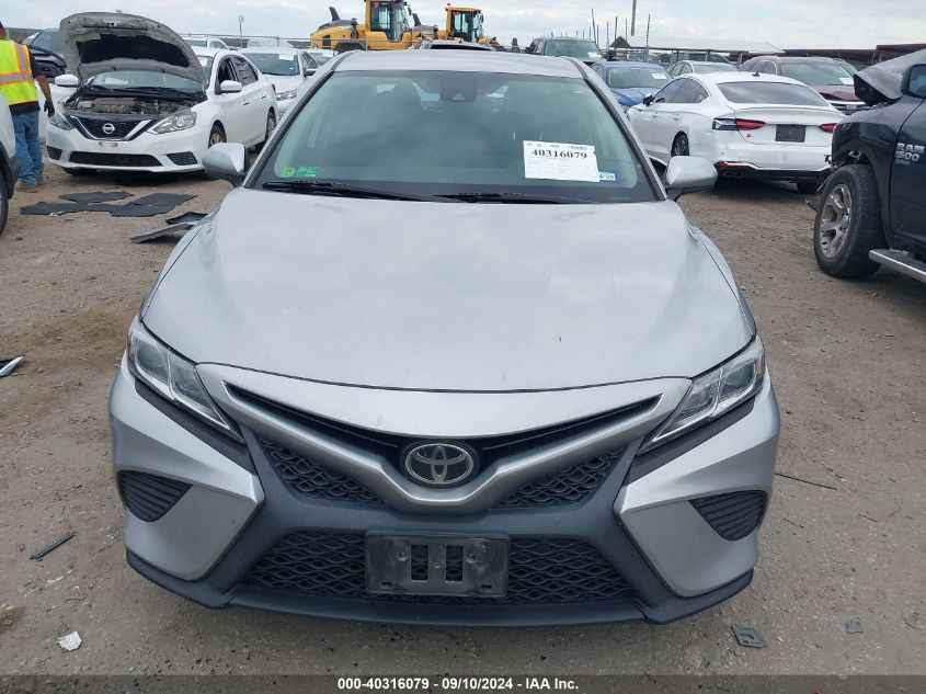 4T1B11HK9KU710457 2019 Toyota Camry Se