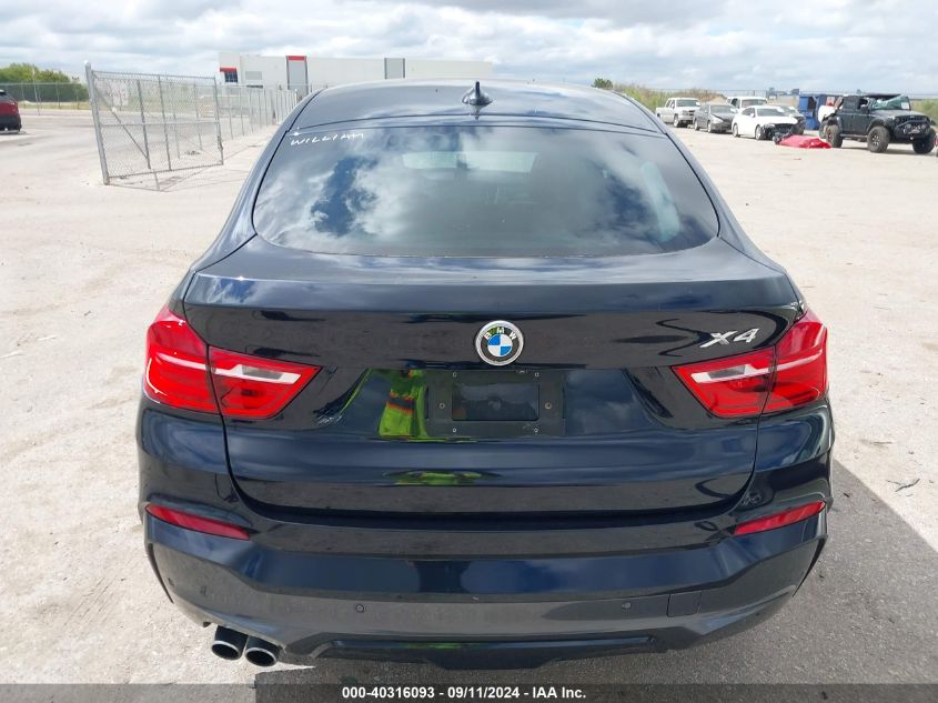 2018 BMW X4 xDrive28I VIN: 5UXXW3C53J0Y66135 Lot: 40316093