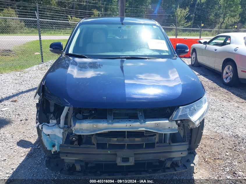 2018 Mitsubishi Outlander Se VIN: JA4AD3A34JZ064665 Lot: 40316094