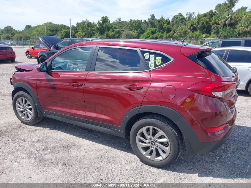 KM8J23A48JU790526 2018 Hyundai Tucson Se