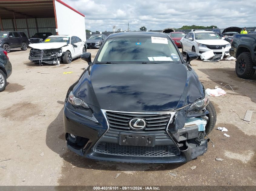 2016 Lexus Is 200T VIN: JTHBA1D26G5018666 Lot: 40316101