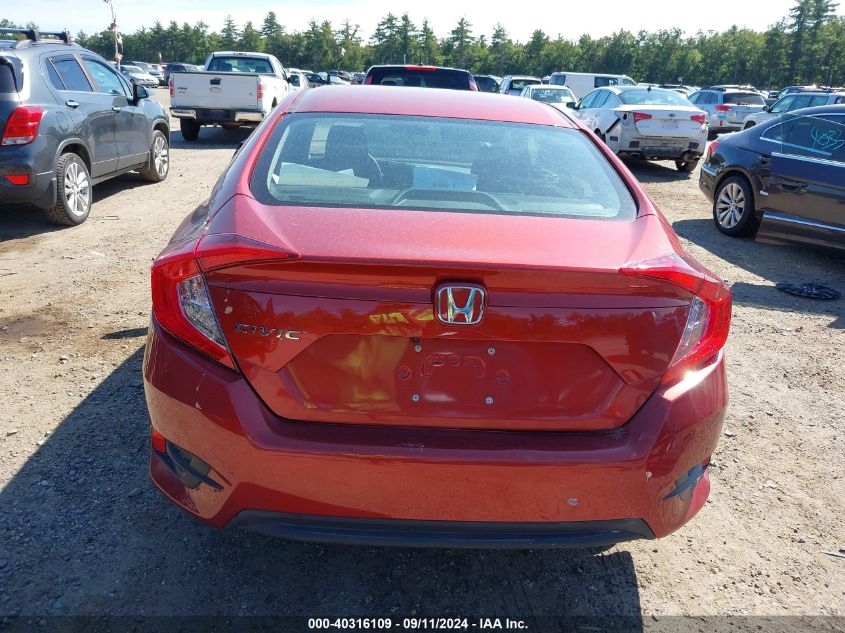 2021 Honda Civic Lx VIN: 2HGFC2F62MH538680 Lot: 40316109