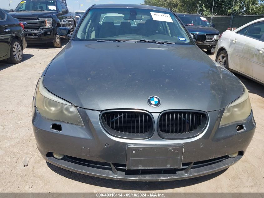 2004 BMW 545I VIN: WBANB33554B112289 Lot: 40316114