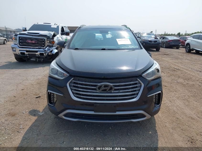 2017 Hyundai Santa Fe Se/Limited VIN: KM8SNDHF6HU198044 Lot: 40316132