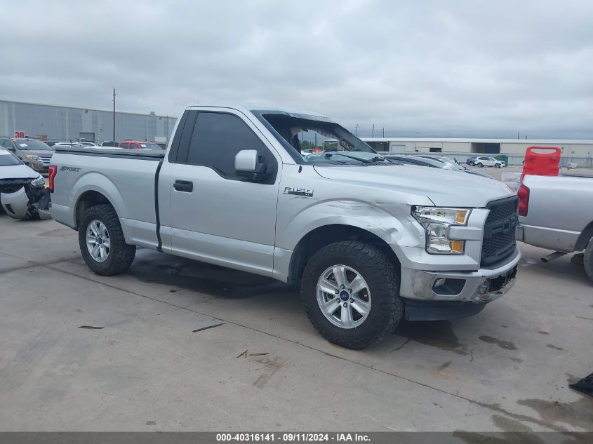 2017 FORD F-150 XL - 1FTMF1CFXHKC90270