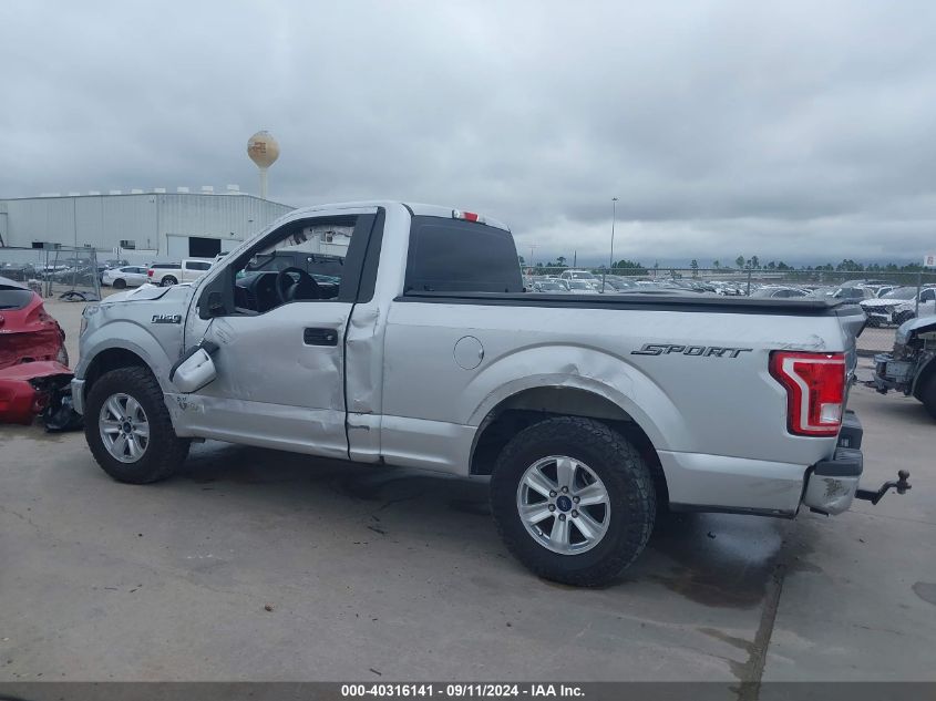 2017 Ford F-150 Xl VIN: 1FTMF1CFXHKC90270 Lot: 40316141