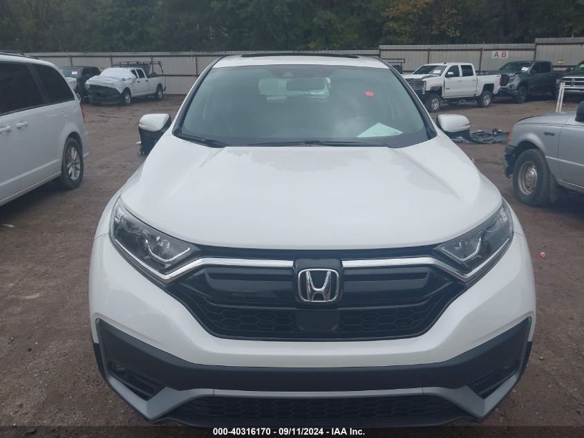 2021 Honda Cr-V Awd Ex-L VIN: 2HKRW2H84MH615980 Lot: 40316170