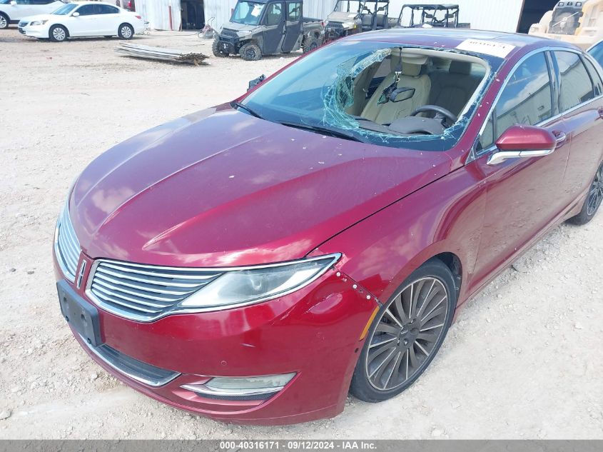 2013 Lincoln Mkz VIN: 3LN6L2JK0DR801171 Lot: 40316171