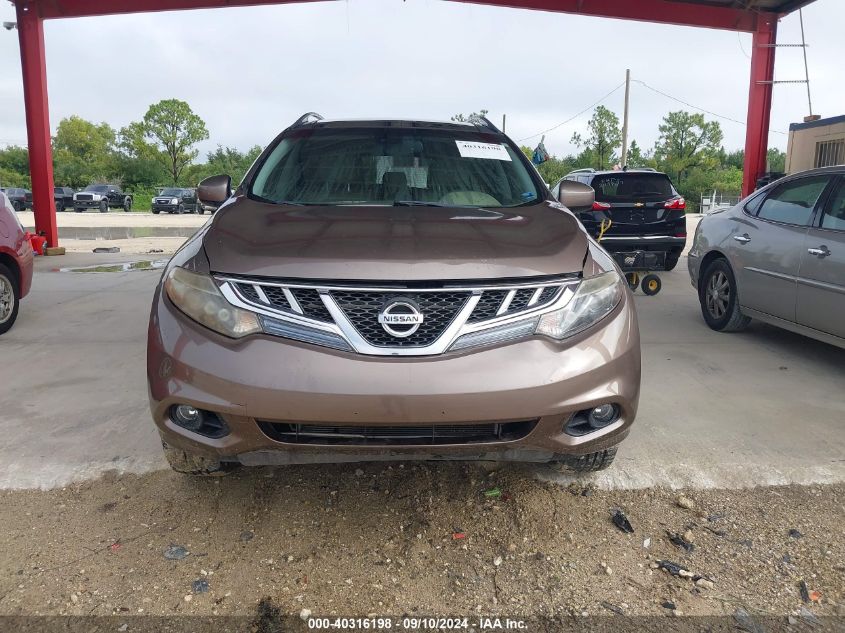 2013 Nissan Murano Le VIN: JN8AZ1MW3DW320659 Lot: 40316198