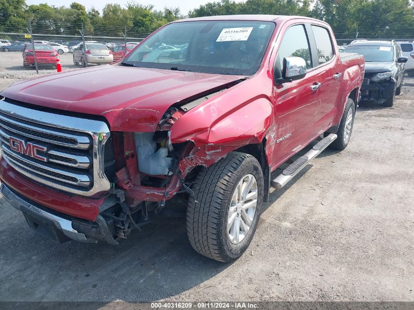 2016 GMC Canyon Slt VIN: 1GTG6DE30G1321936 Lot: 40316209