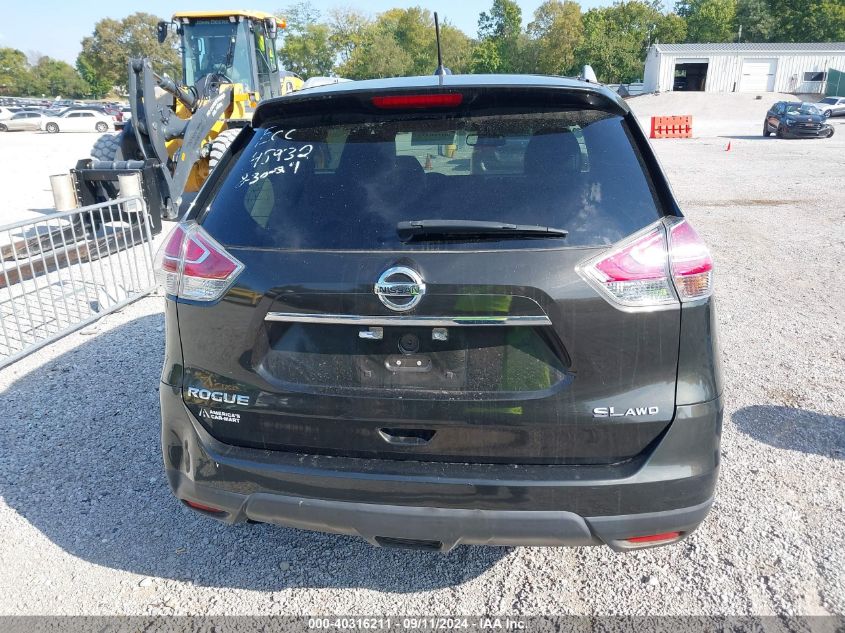 2015 Nissan Rogue Sl VIN: 5N1AT2MV7FC913421 Lot: 40316211