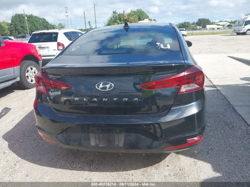 2019 Hyundai Elantra Sel/Value/Limited VIN: 5NPD84LF8KH439244 Lot: 40316214