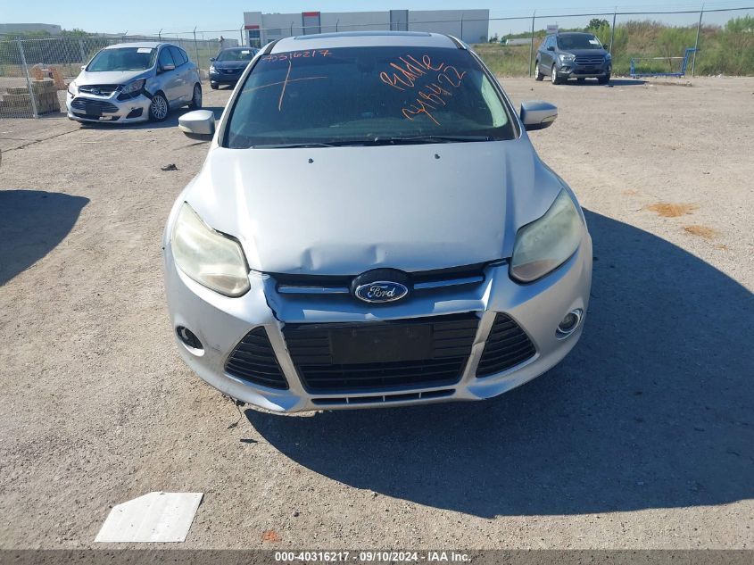 2012 Ford Focus Sel VIN: 1FAHP3H21CL348422 Lot: 40316217