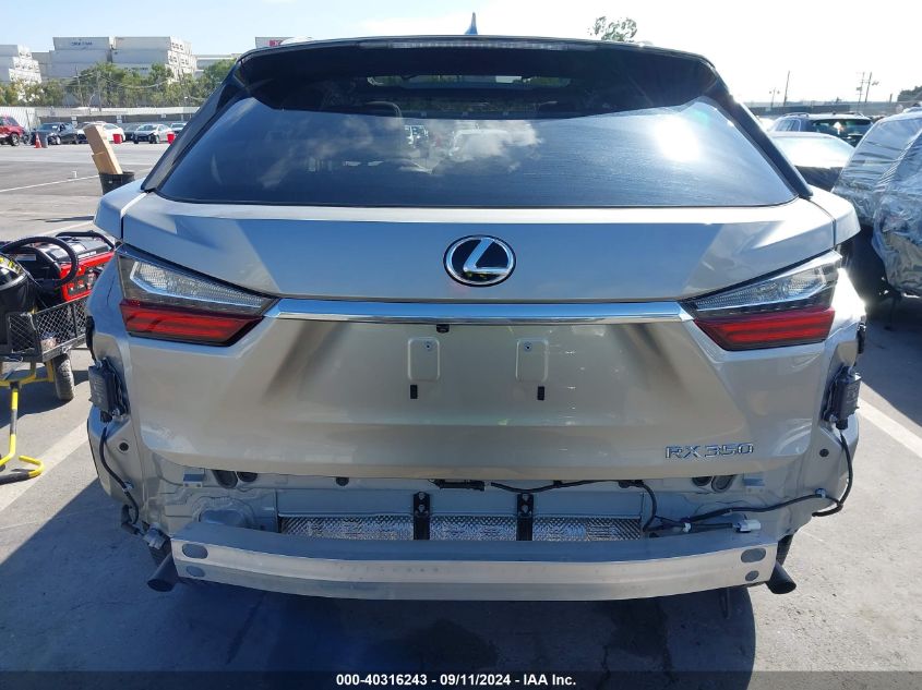 2020 Lexus Rx 350 VIN: 2T2HZMAA8LC168479 Lot: 40316243