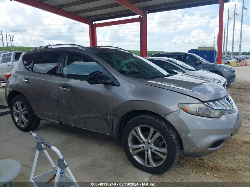 2011 Nissan Murano Le VIN: JN8AZ1MW8BW169427 Lot: 40316248