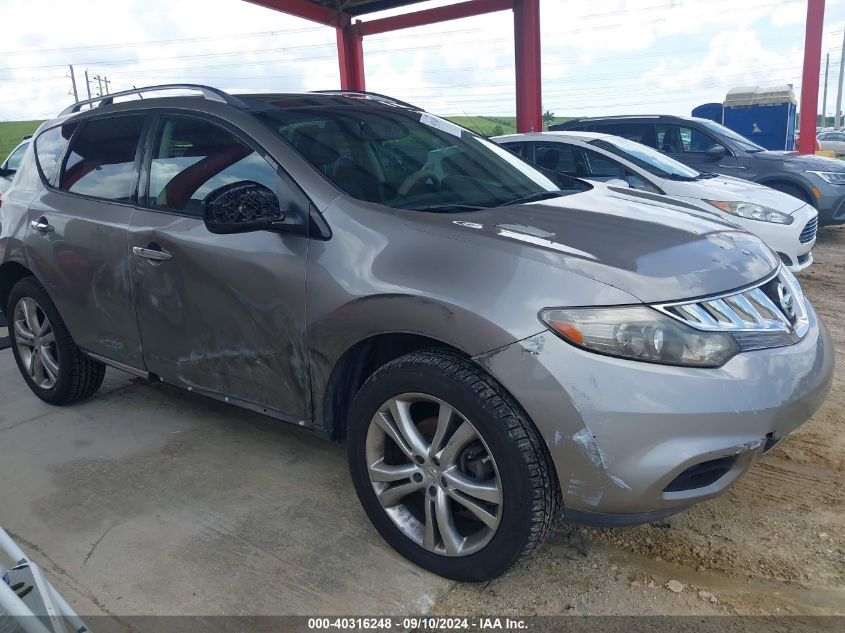 2011 Nissan Murano Le VIN: JN8AZ1MW8BW169427 Lot: 40316248