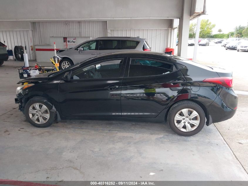 2016 Hyundai Elantra Se/Sport/Limited VIN: KMHDH4AE3GU517125 Lot: 40316252