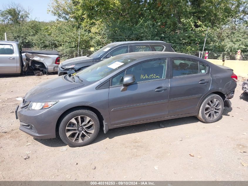 2013 Honda Civic Ex VIN: 19XFB2F83DE028417 Lot: 40316253