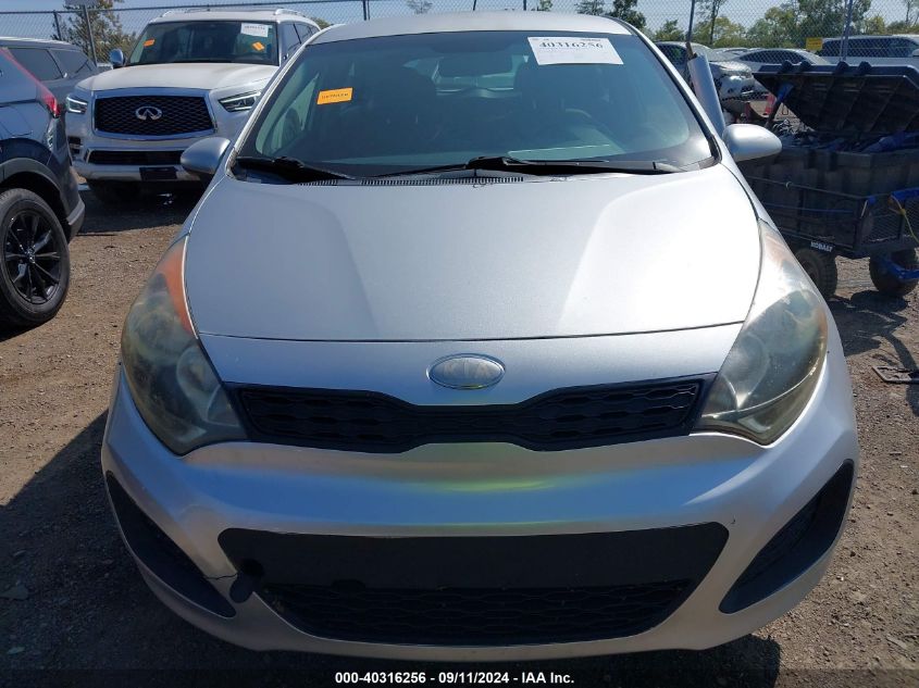 2013 Kia Rio VIN: KNADM5A83D6211684 Lot: 40316256