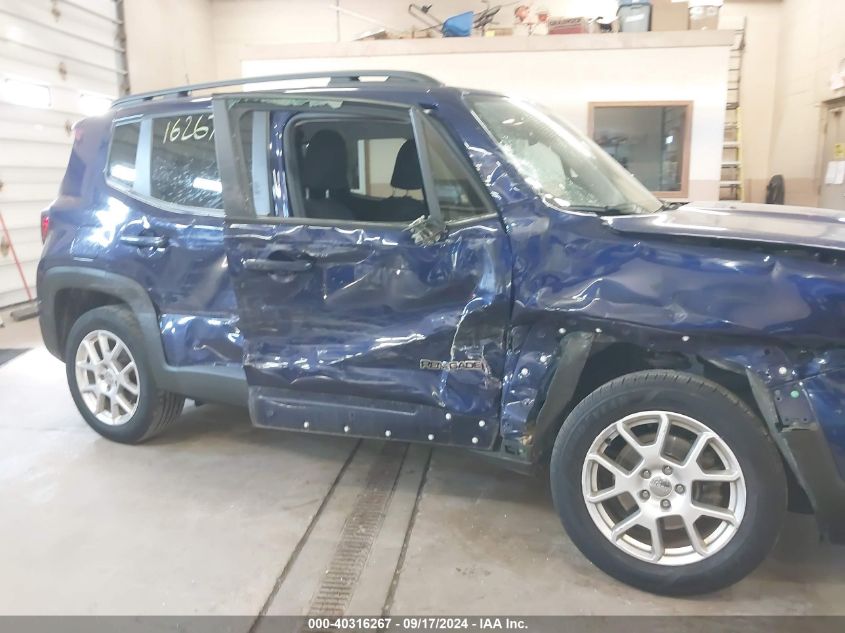 VIN ZACNJBBB3KPK65437 2019 JEEP RENEGADE LATITUDE 4X4