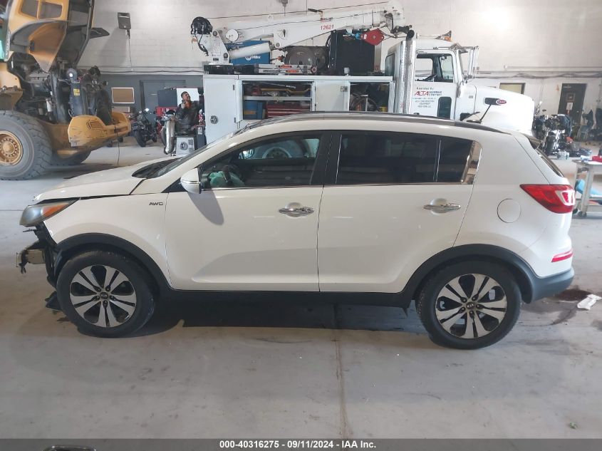 2011 Kia Sportage Ex VIN: KNDPCCA20B7140454 Lot: 40316275