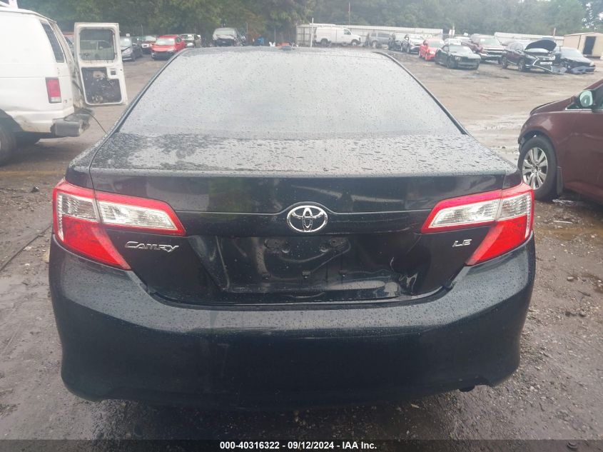 2014 Toyota Camry Le VIN: 4T4BF1FK2ER375623 Lot: 40316322