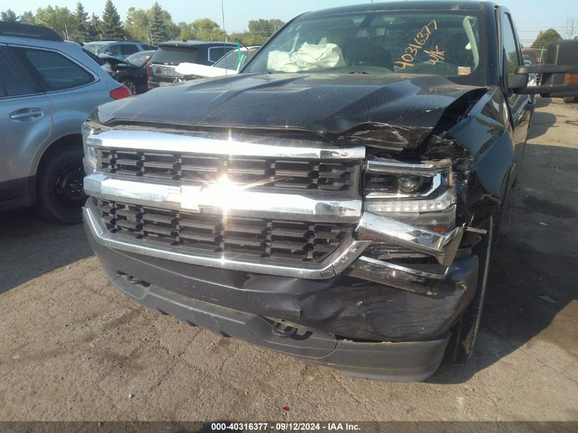 2018 Chevrolet Silverado K1500/K1500 Ls VIN: 1GCVKNEHXJZ263296 Lot: 40316377