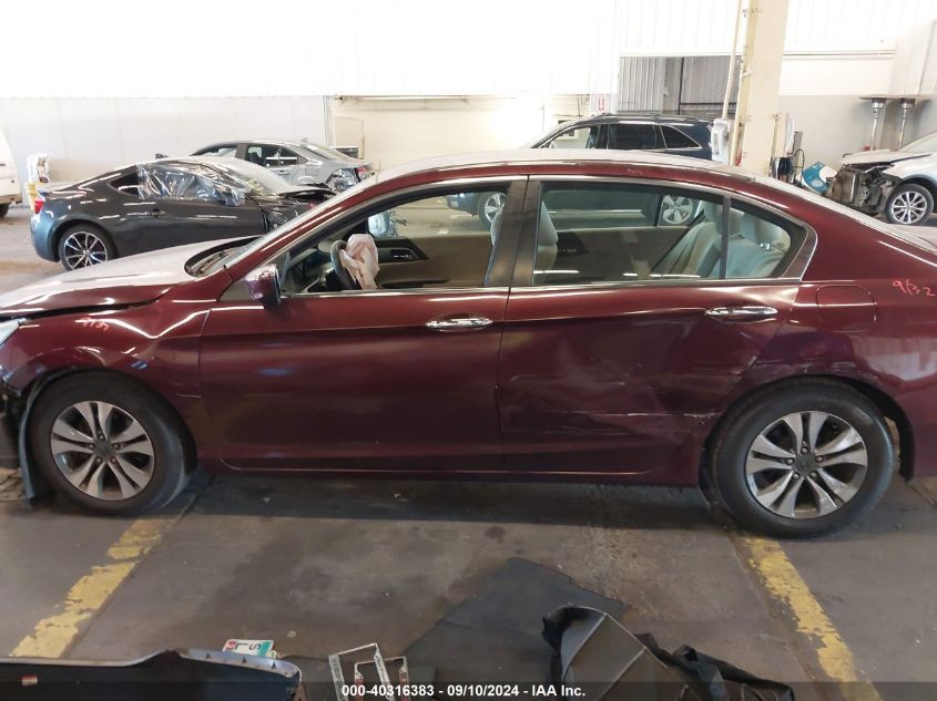 1HGCR2F34DA136147 2013 Honda Accord Lx