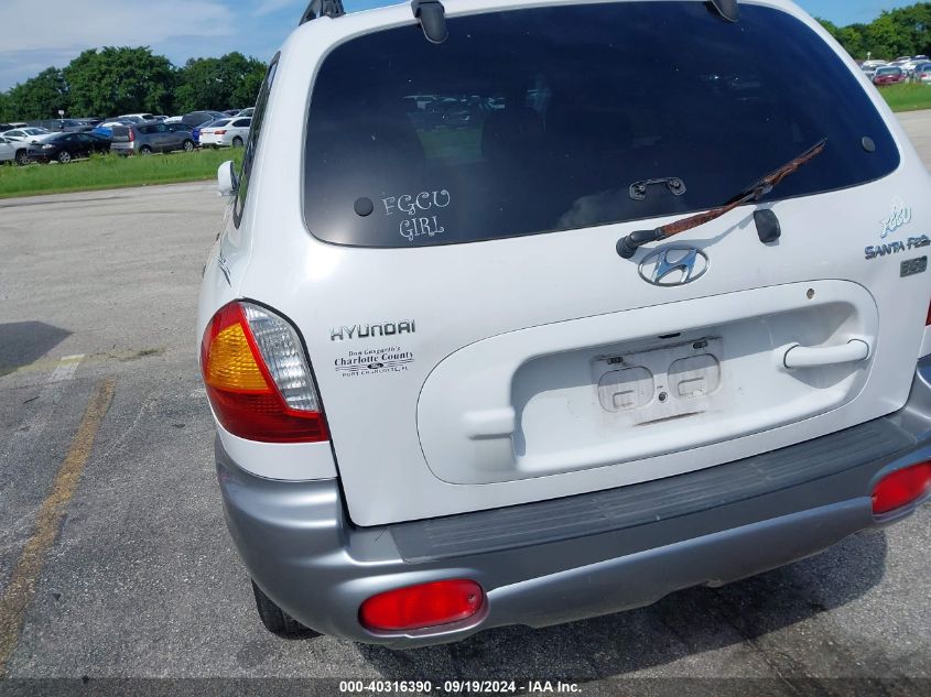 2004 Hyundai Santa Fe Gls/Lx VIN: KM8SC13E24U792336 Lot: 40316390