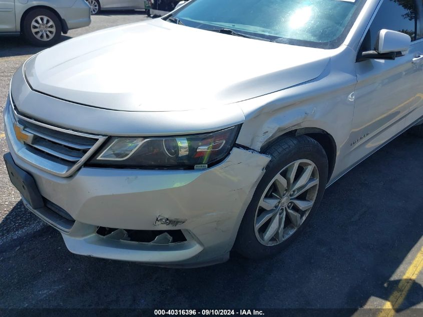 2016 Chevrolet Impala 2Lt VIN: 2G1115S30G9114885 Lot: 40316396